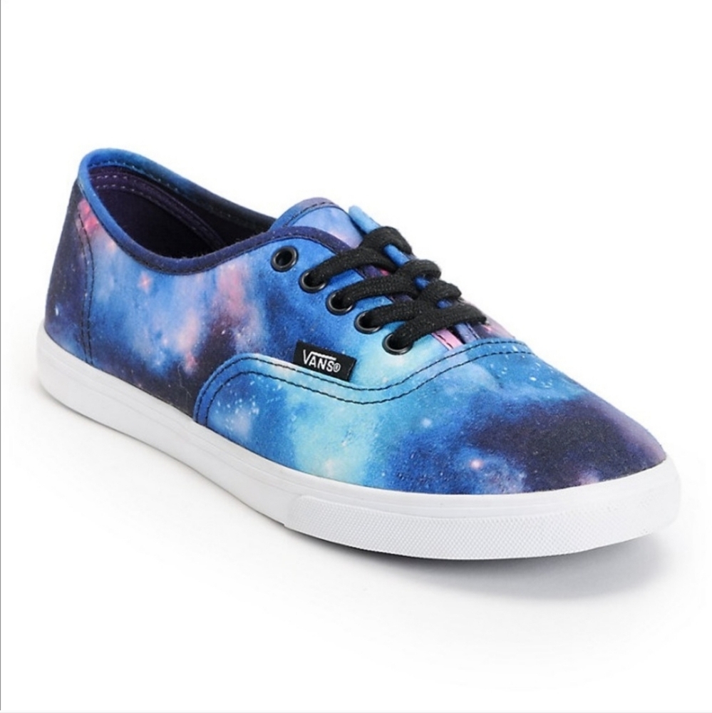 Vans | Lo Pro Purple & Blue Galaxy Print Shoes